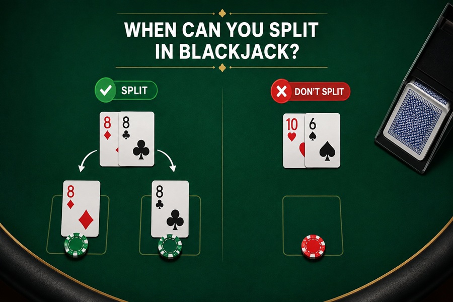 When Can You Split in Blackjack? Every Pair, and the Move to Make